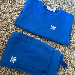 Adidas Royal Blue Crewneck